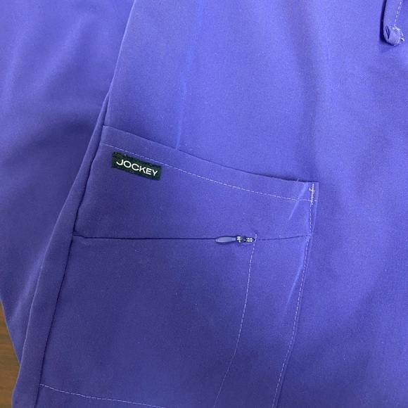 Jockey Scrub Set Large Top Medium Pants - Picture 6 of 7